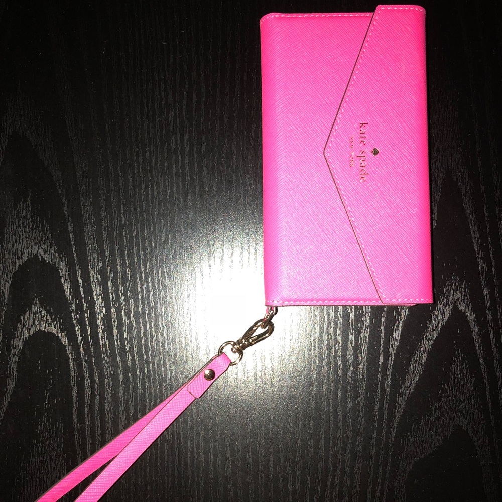 Kate Spade IPhone 6, 7 or 8 plus wristlet